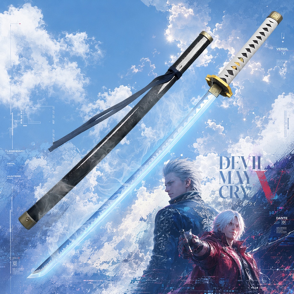 Kitchen Appliances Ninja - ดาบคาตานะเวอร์จิลจากเกม Devil May Cry ขนาด 40