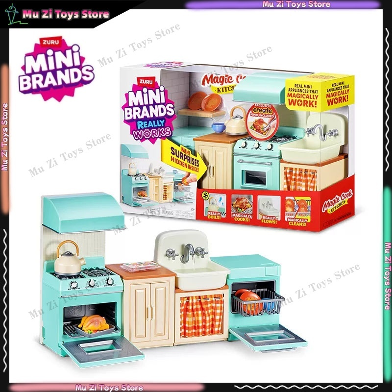 Kitchen Appliances Gift Items - ชุดครัวมินิแบรนด์ส์ ซูรู เมจิก คุก คิทเช่น ซิทเซอร์ไพรส์
