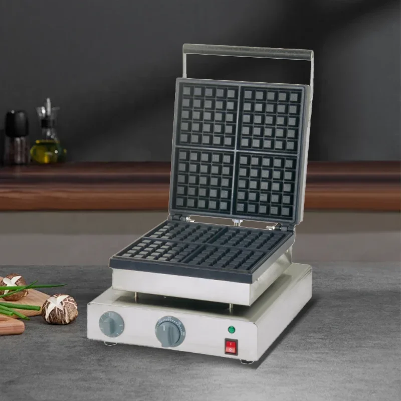 เครื่องทำวาฟเฟิลเชฟโปรเชนเชียล - Waffle Iron Belgian บทวิจารณ์และราคา