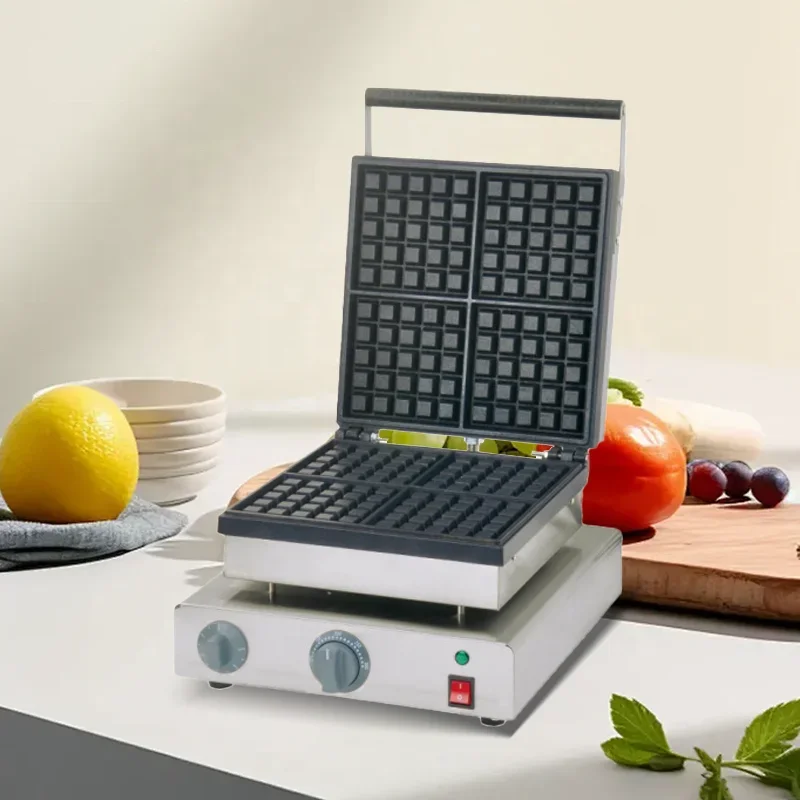 เครื่องทำวาฟเฟิลเชฟโปรเชนเชียล - Waffle Iron Belgian บทวิจารณ์และราคา