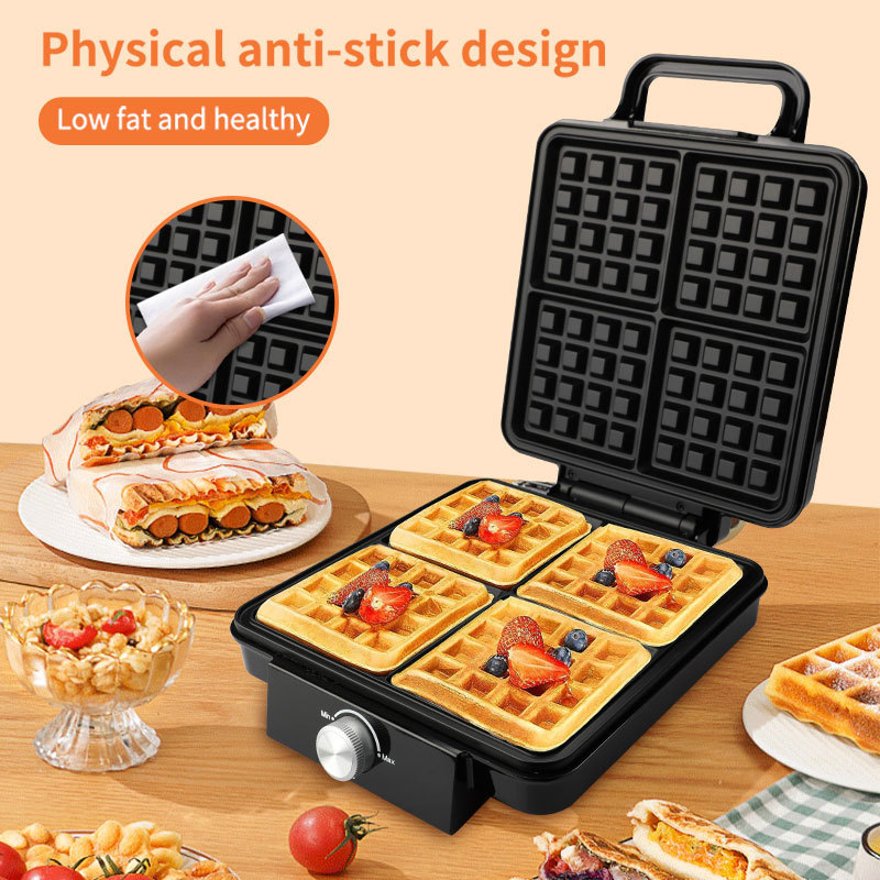 เครื่องทำวาฟเฟิลเบลเยียมขนาดเล - Waffle Iron Belgian บทวิจารณ์และราคา