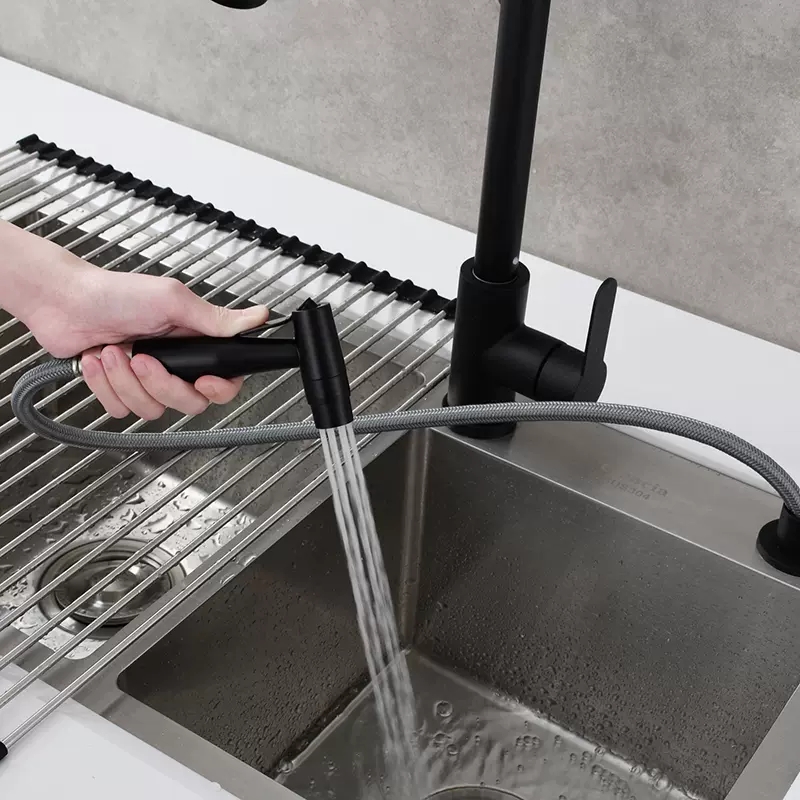 304 สแตนเลสสีดําอ่างล้างจานหัว - Kitchen Appliances White บทวิจารณ์และราคา