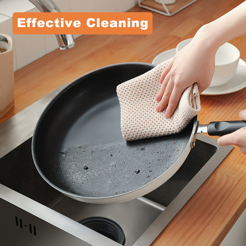 ผ้าฝ้ายผ้าขนหนูผ้าขนหนูดูดซับน - Kitchen Appliances White บทวิจารณ์และราคา