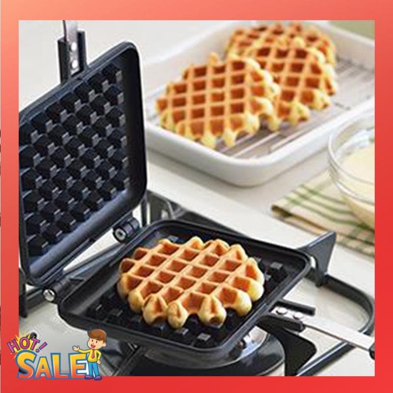 ABCL 1 ชิ้นเตาวาฟเฟิลแผ่นเหล็ก - Waffle Iron Belgian บทวิจารณ์และราคา