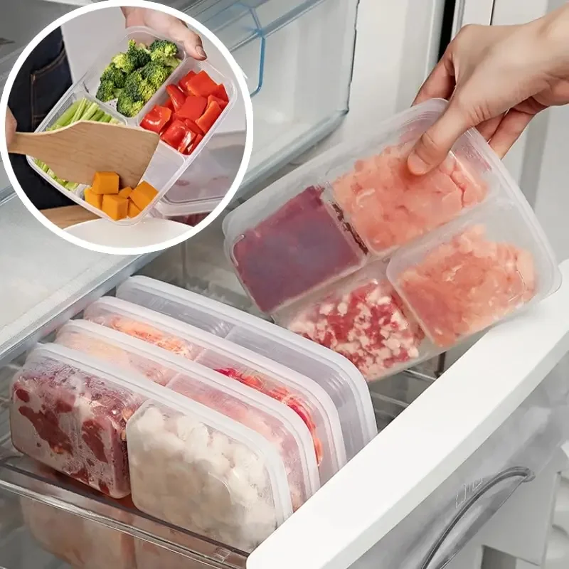 4 กริดกล่องเก็บอาหารแบบพกพาช่อ - Kitchen Appliances Manufacturers บทวิจารณ์และราคา