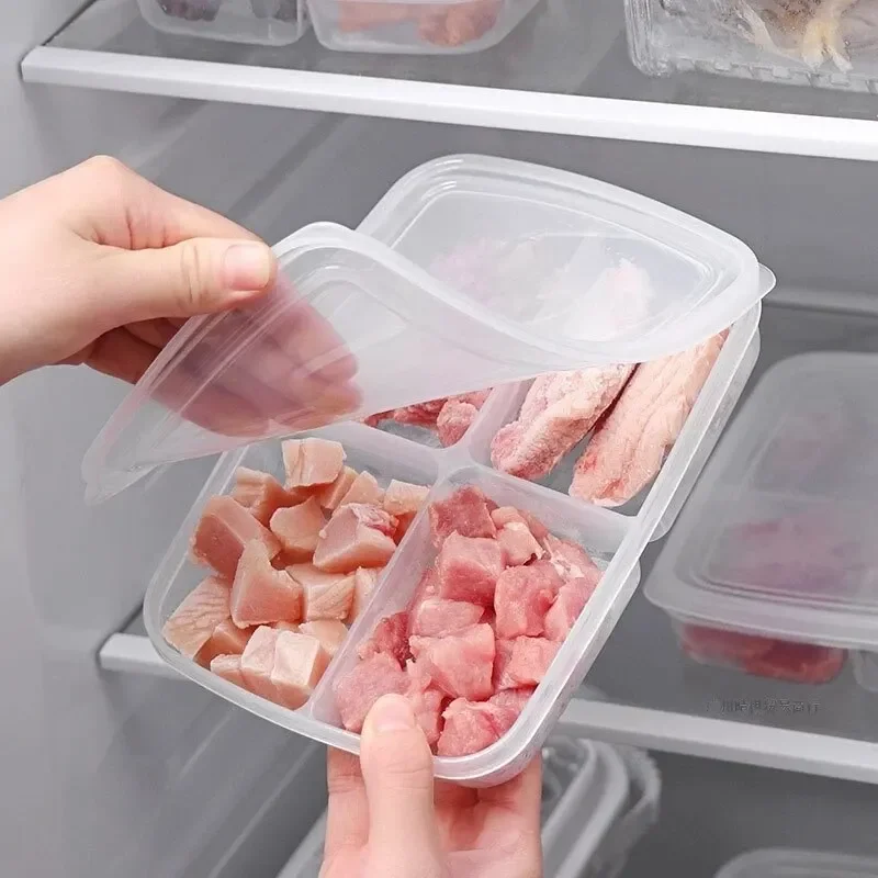 4 กริดกล่องเก็บอาหารแบบพกพาช่อ - Kitchen Appliances Manufacturers บทวิจารณ์และราคา