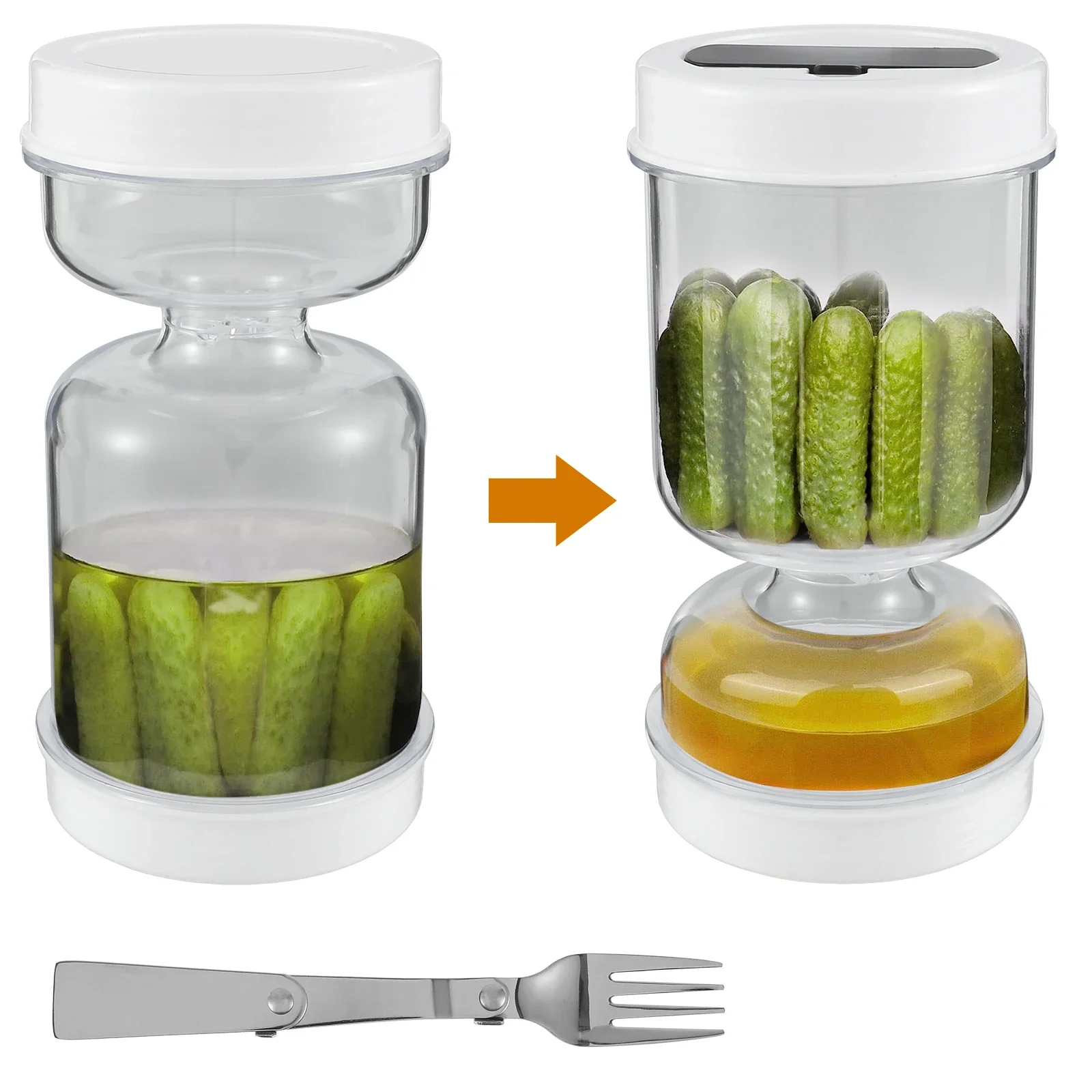 ภาชนะดองแยกเปียกและแห้ง Pickle - Kitchen Appliances Manufacturers บทวิจารณ์และราคา