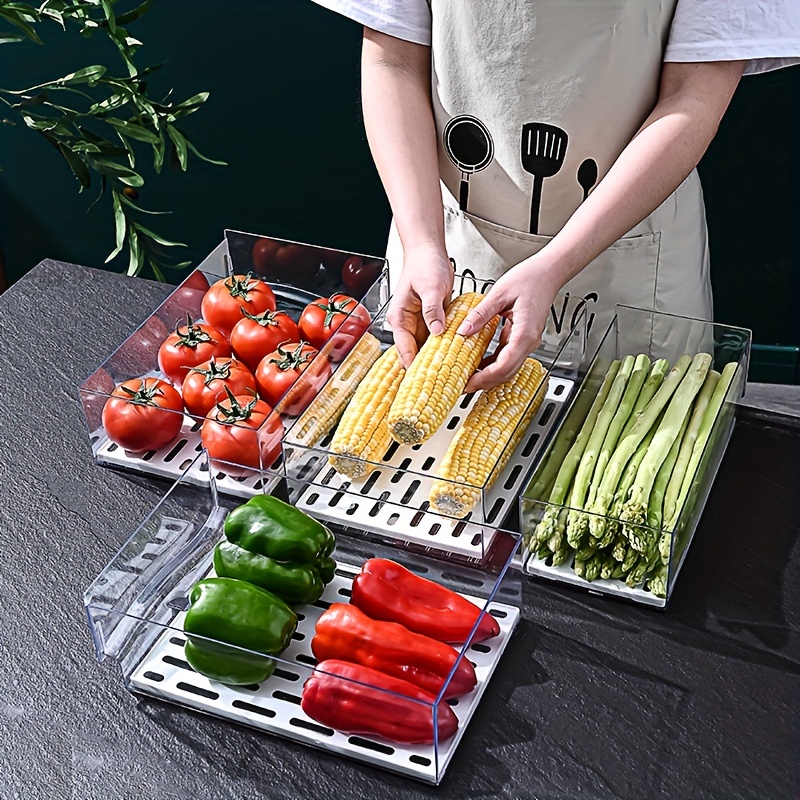 1ชิ้นกล่องที่จัดเก็บในตู้เย็นล - Kitchen Appliances Manufacturers บทวิจารณ์และราคา