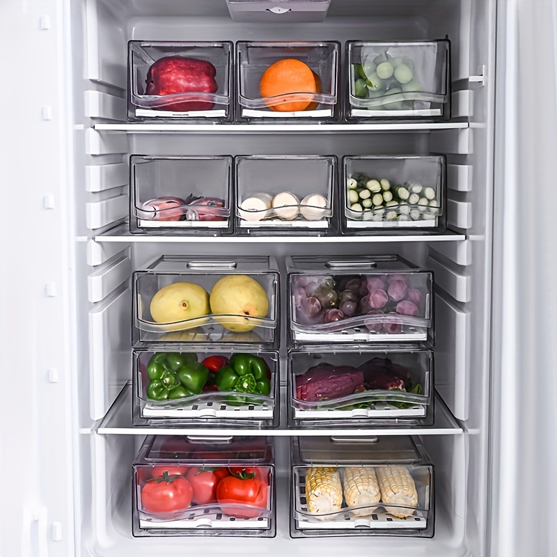 1ชิ้นกล่องที่จัดเก็บในตู้เย็นล - Kitchen Appliances Manufacturers บทวิจารณ์และราคา