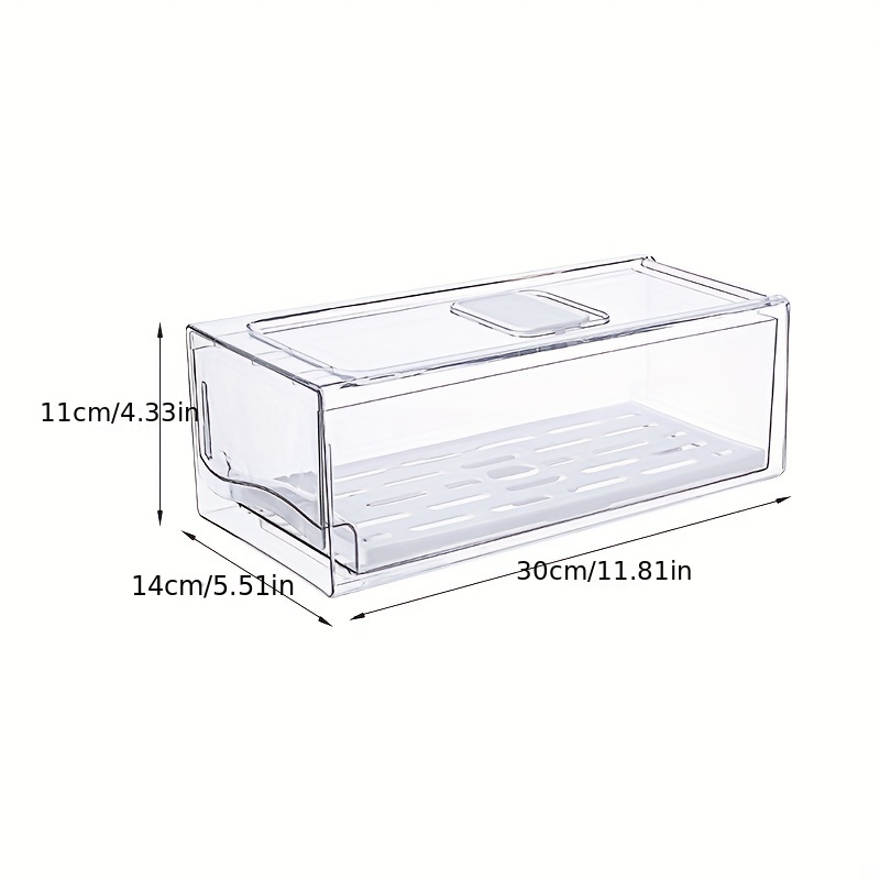 1ชิ้นกล่องที่จัดเก็บในตู้เย็นล - Kitchen Appliances Manufacturers บทวิจารณ์และราคา