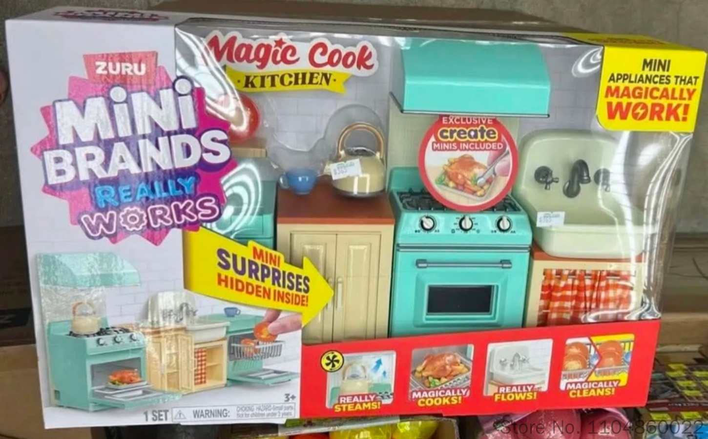 ชุดครัวมินิแบรนด์ส์ เมจิก คุก  - Kitchen Appliances Gift Items บทวิจารณ์และราคา