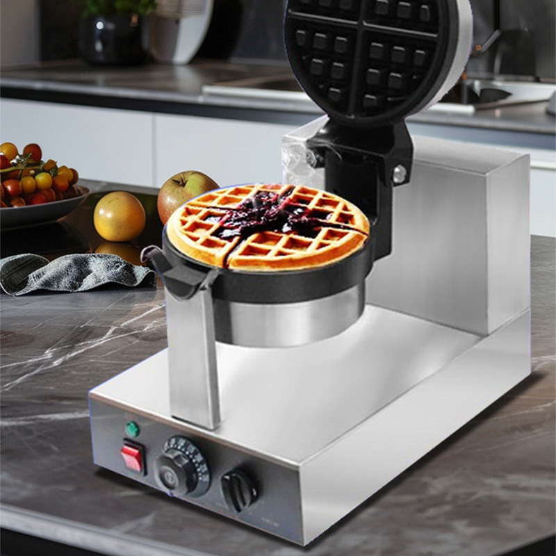 เครื่องทำวาฟเฟิลเบลเยียมแบบหมุ - Waffle Iron Belgian บทวิจารณ์และราคา