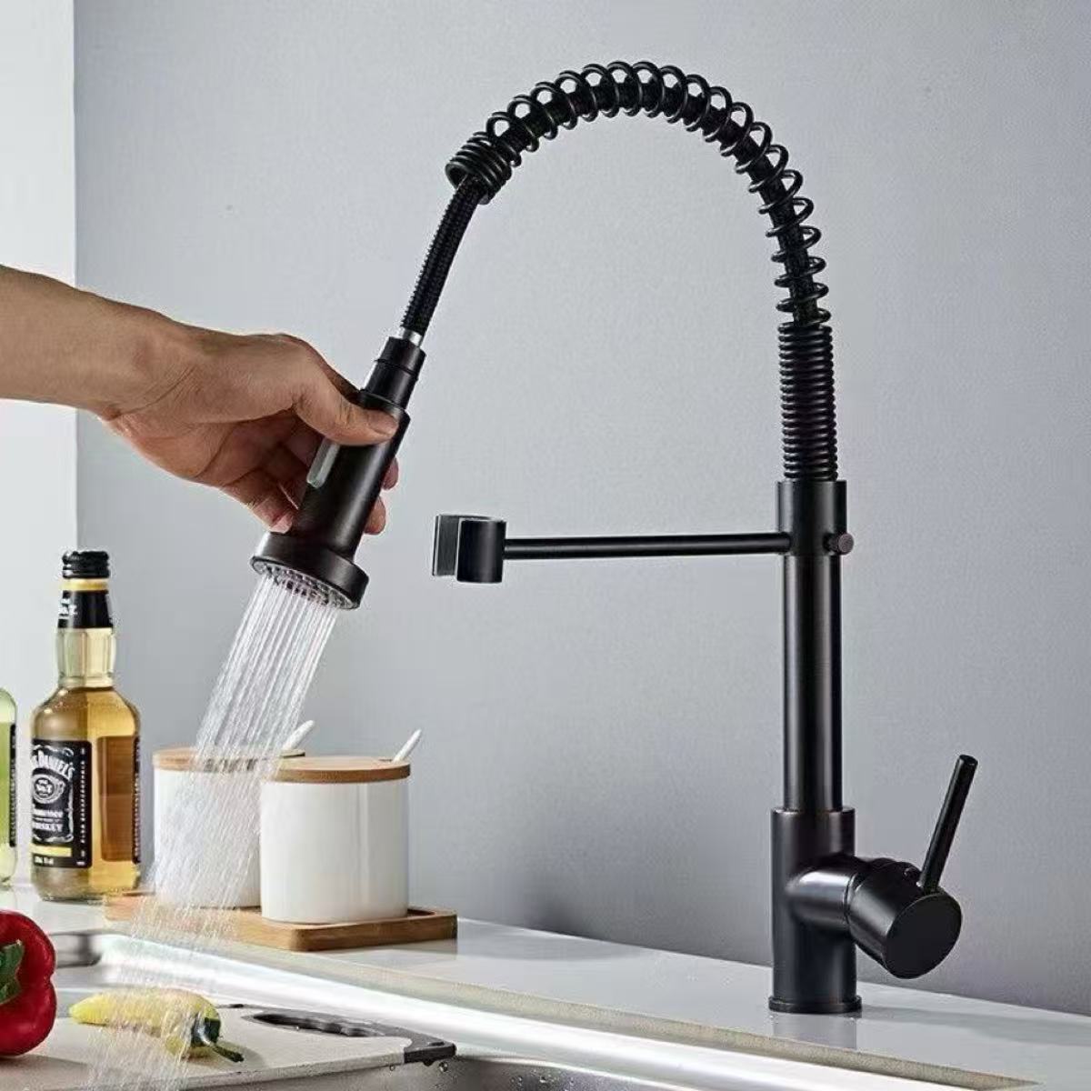 ก๊อกน้ำห้องครัวสแตนเลสแบบรูเดี - Kitchen Appliances White บทวิจารณ์และราคา