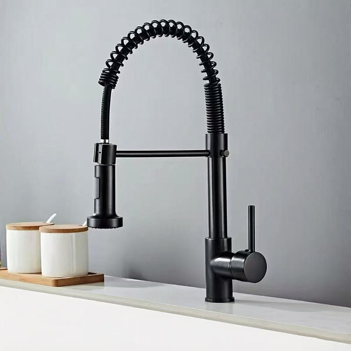 ก๊อกน้ำห้องครัวสแตนเลสแบบรูเดี - Kitchen Appliances White บทวิจารณ์และราคา